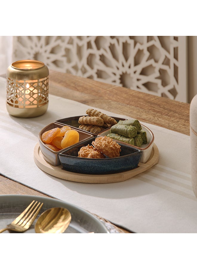 Home Box Eden 4-Piece Serving Set - Image 1